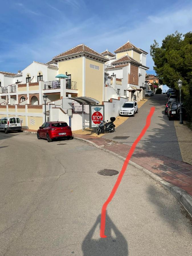 Playa Burriana, Tva Terasser, Havsutsikt, Pool Nerja Exterior foto